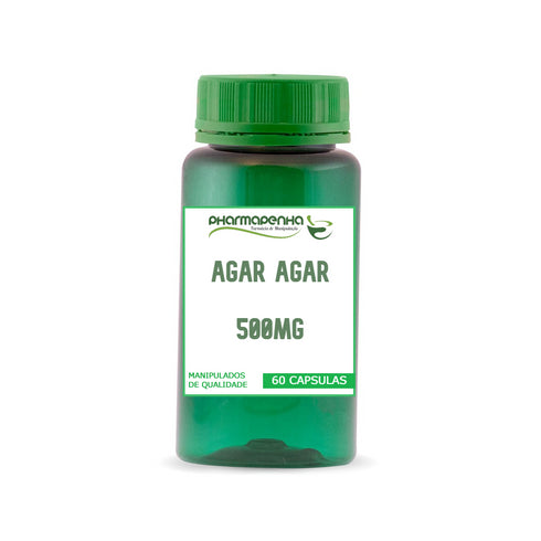 Agar Agar 500mg 120 Cápsulas